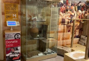 Donation Station situated inside the Museum of Gloucester