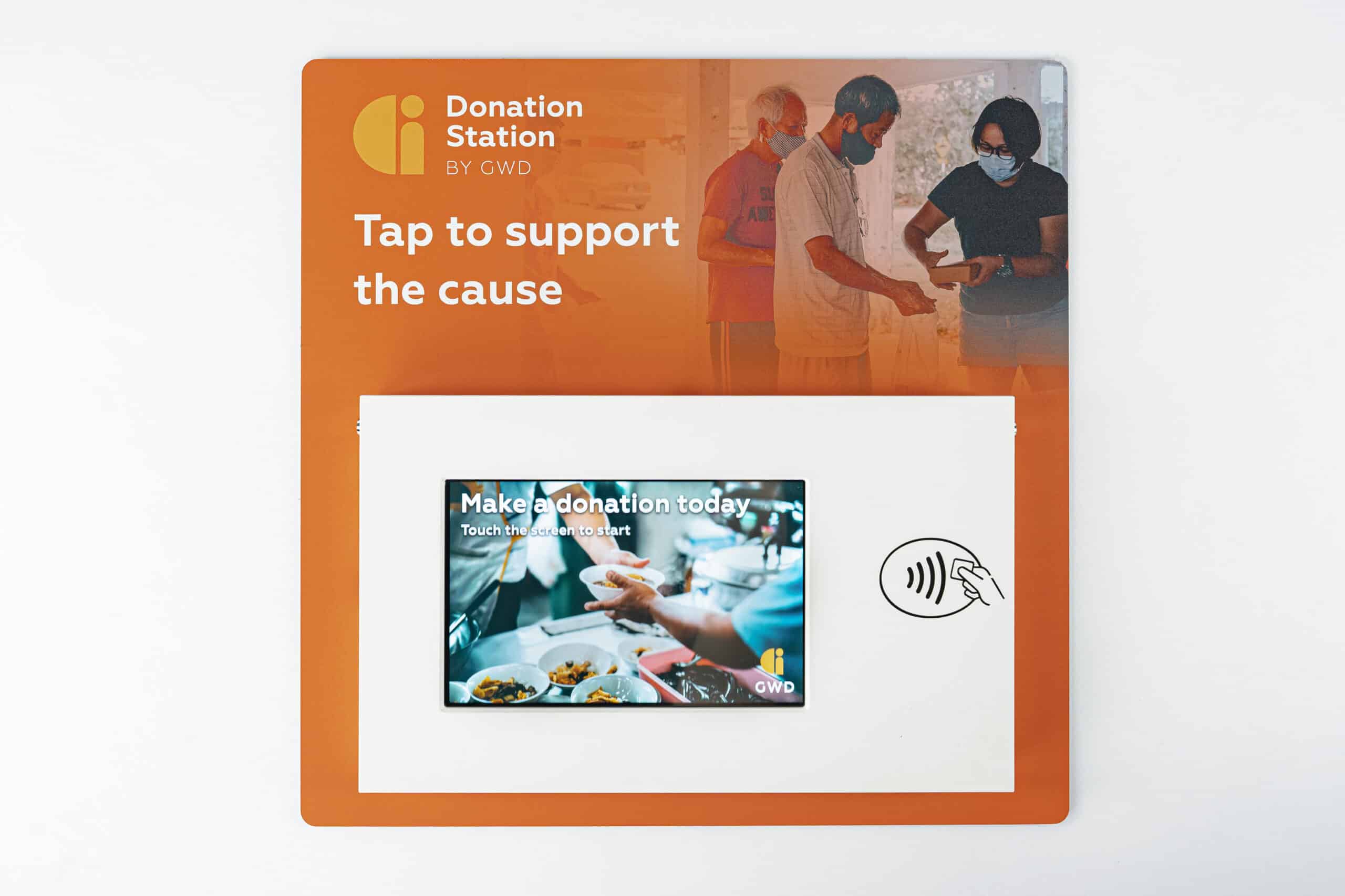 Slim Donation Station with Attract Loop