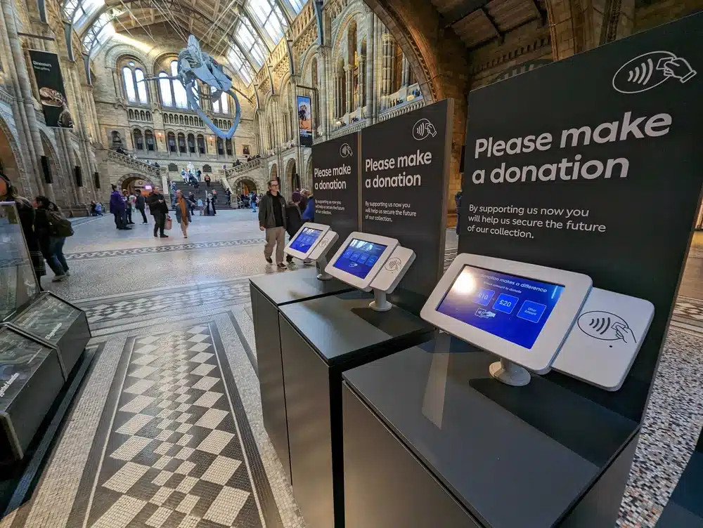 donation station photo in situ