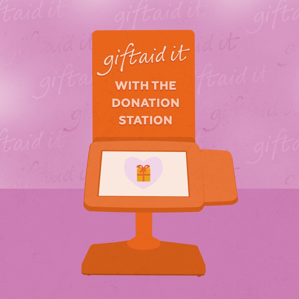 donation station illustration