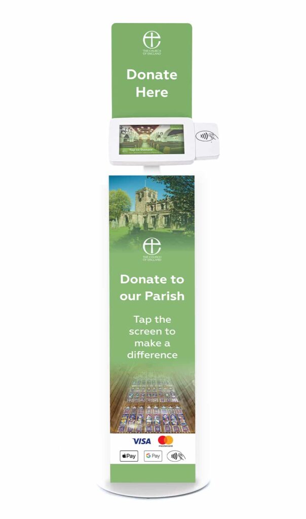 Skinny device with church branding