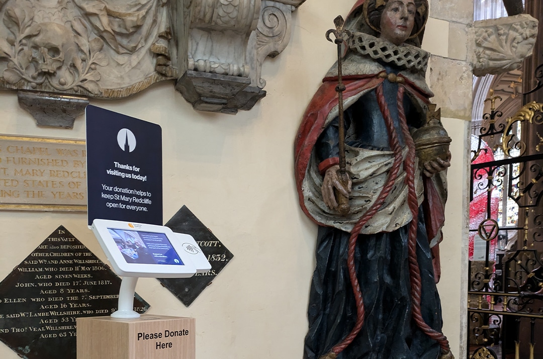 contactless in churches