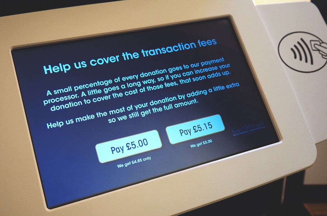 cover fees screen