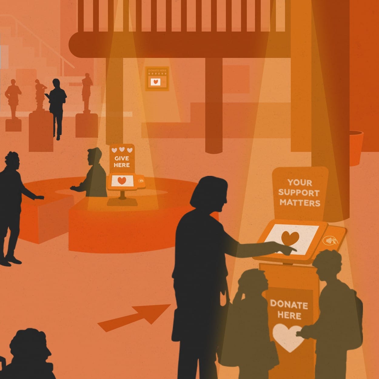 Hard to miss devices