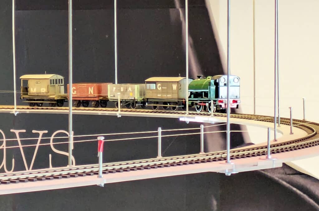 donation powered train